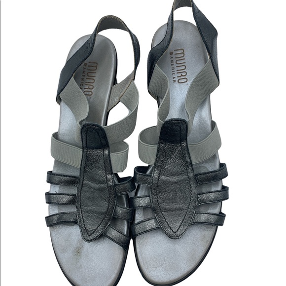 4/$20- Munro Grey Sandals - Picture 2 of 8